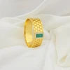 Emerald Luxe Gold Bracelet & Ring Set for Women | Zevra