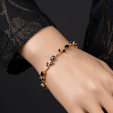 Tulip Crystal Bracelet — Floral Charm Bracelet for Women